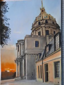 Invalides inconnues - 30x42cm - Pastel